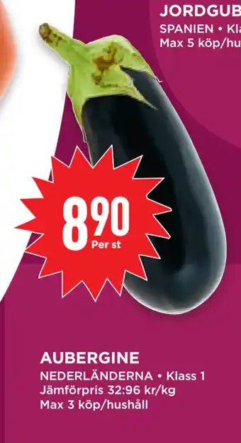 Willys Hemma AUBERGINE erbjuda