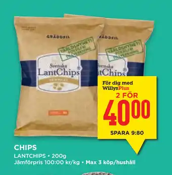 Willys Hemma CHIPS erbjuda