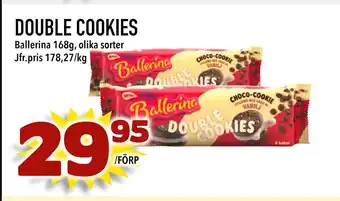 Supergrossen DOUBLE COOKIES erbjuda