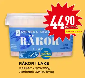 Willys RÄKOR I LAKE erbjuda