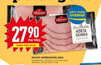 Willys SKIVAT SMÖRGÅSPÅLÄGG erbjuda