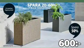 JYSK STOKKAND BLOMLÅDA erbjuda