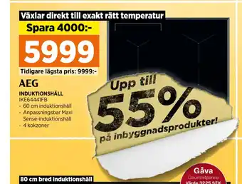Power INDUKTIONSHÄLL erbjuda