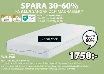 JYSK GOLD F85 SKUMMADRASS erbjuda
