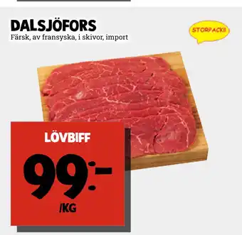 MatArket lövbiff erbjuda