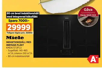 Power INDUKTIONSHÄLL MED INBYGGD FLÄKT erbjuda