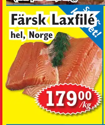 T-jarlen Färsk Laxfilé erbjuda
