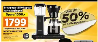 Power KAFFEBRYGGARE erbjuda