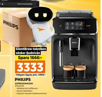 Power ESPRESSOMASKIN erbjuda