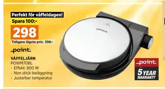 Power VÅFFELJÄRN erbjuda