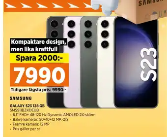 Power GALAXY S23 128 GB erbjuda