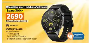 Power WATCH GT4 46 MM erbjuda