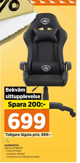 Power GAMINGSTOL erbjuda