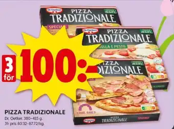 ICA Kvantum PIZZA TRADIZIONALE erbjuda