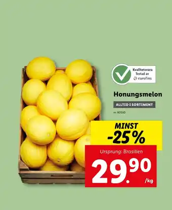 Lidl Honungsmelon erbjuda