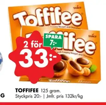 ÖoB Toffifee chokladask erbjuda