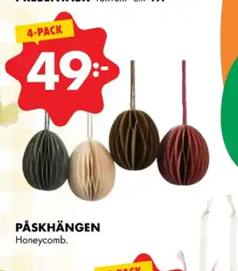 ÖoB Kexchoklad påskpynt erbjuda