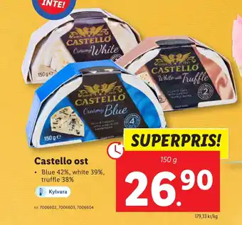 Lidl Castello ost erbjuda