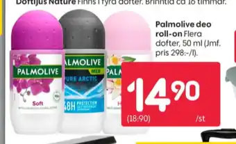 Rusta Palmolive deodorant roll-on erbjuda