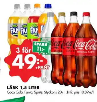 ÖoB Coca cola läskedryck erbjuda