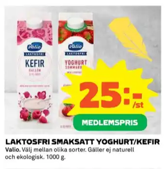 Coop Valio yoghurt erbjuda