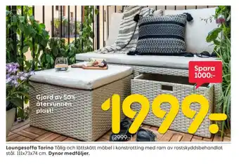 Rusta Ashby garden utesoffor erbjuda