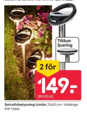 Rusta Ashby garden solcellslampor erbjuda