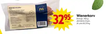 Matöppet Jm chark wienerkorv erbjuda