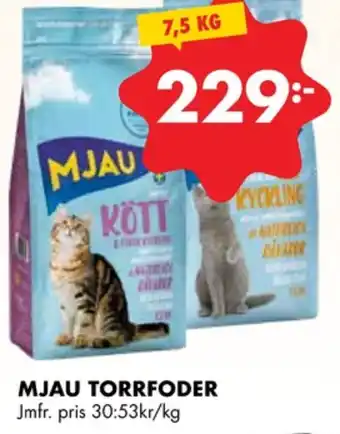 ÖoB Mjau kattmat erbjuda