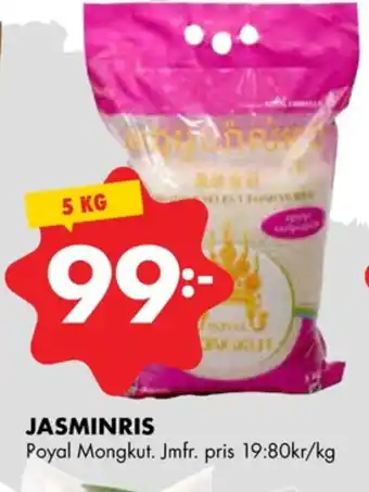 ÖoB Royal mongkut jasminris erbjuda