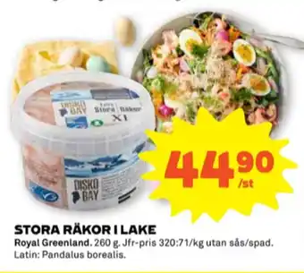 Stora Coop Royal greenland räkor erbjuda
