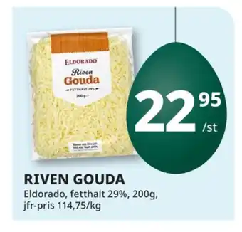 Tempo Eldorado riven gouda erbjuda