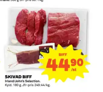 Stora Coop Johns selection biff skivad erbjuda