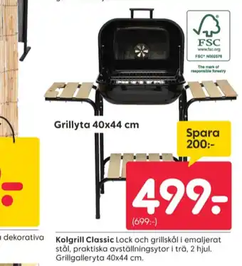 Rusta Nofo grill erbjuda