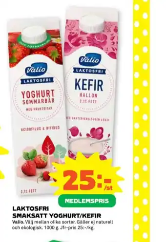 Stora Coop Valio yoghurt erbjuda