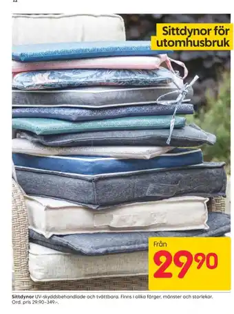 Rusta Dynor trädgårdsmöbler erbjuda