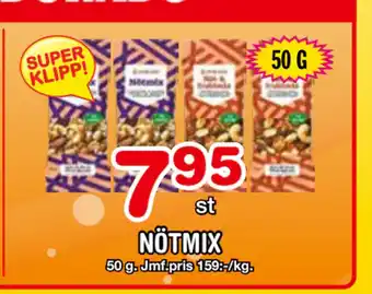 Nya Pulsen NÖTMIX erbjuda