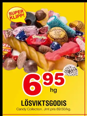 Nya Pulsen LÖSVIKTSGODIS erbjuda