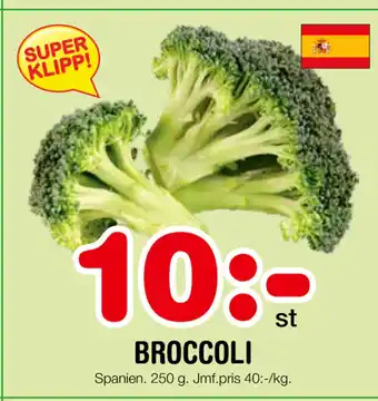 Nya Pulsen BROCCOLI erbjuda