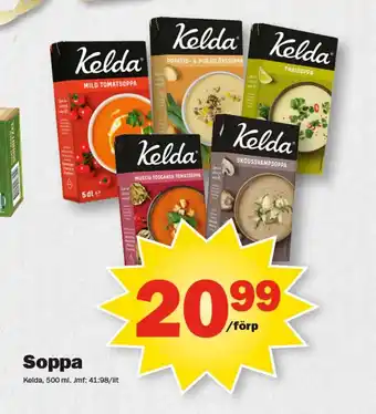 Pekås Soppa erbjuda