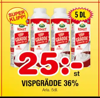 Nya Pulsen VISPGRÄDDE 36% erbjuda