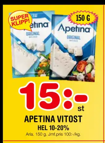 Nya Pulsen APETINA VITOST erbjuda