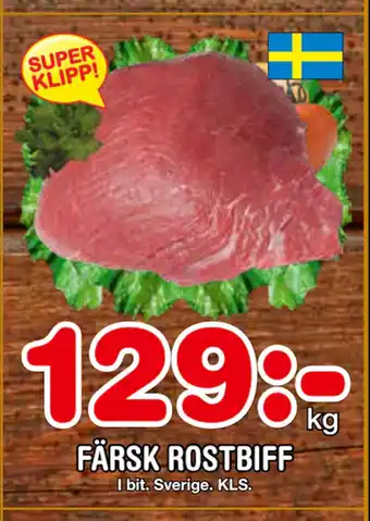 Nya Pulsen FÄRSK ROSTBIFF erbjuda