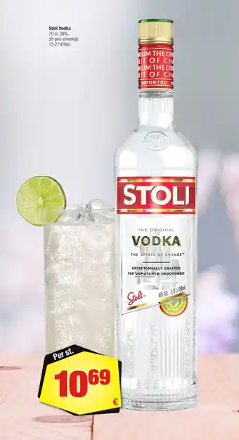 Calle Stoli Vodka erbjuda