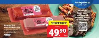 Lidl Nybergs deli Färsk fläskytterfilé 1 kg erbjuda