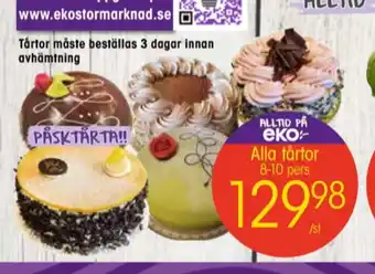 EKO Eko butiksbakat kaffebröd erbjuda