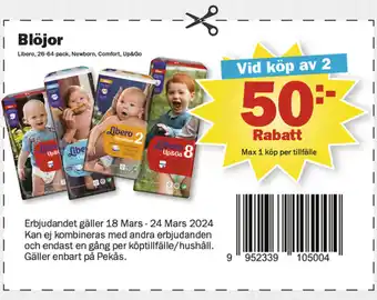 Pekås Blöjor erbjuda