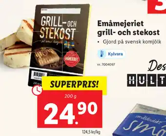 Lidl Emåmejeriet grill- och stekost 200g erbjuda