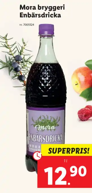 Lidl Mora bryggeri Enbärsdricka 1l erbjuda