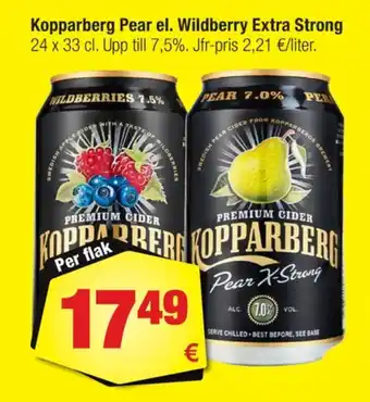 Calle Pear x-strong pear x-strong cider erbjuda